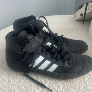 Adidas wrestling shoes.    Size 7.5